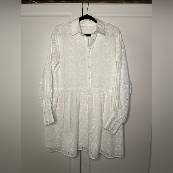 Girl and the Sun Rylee Cotton Eyelet Dress - Picture 2 of 11